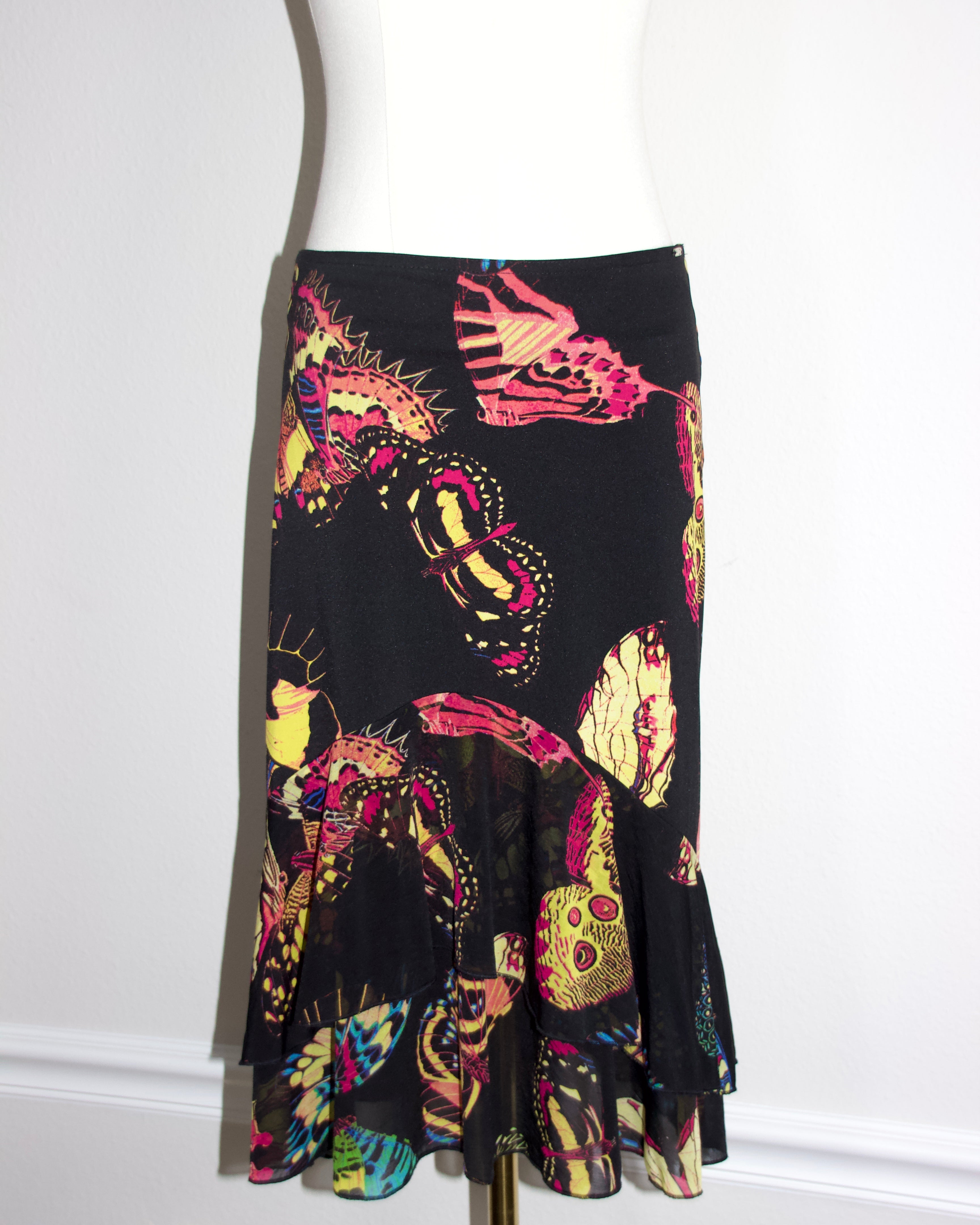 Y2K Euro Morgan de Toi Butterfly Skirt (M)
