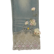 Vintage Embellished Fairy Capris (S)