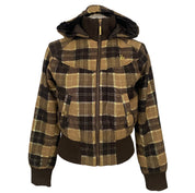 2000's South Pole Plaid Bomber Jacket (S)