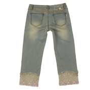 Vintage Embellished Fairy Capris (S)
