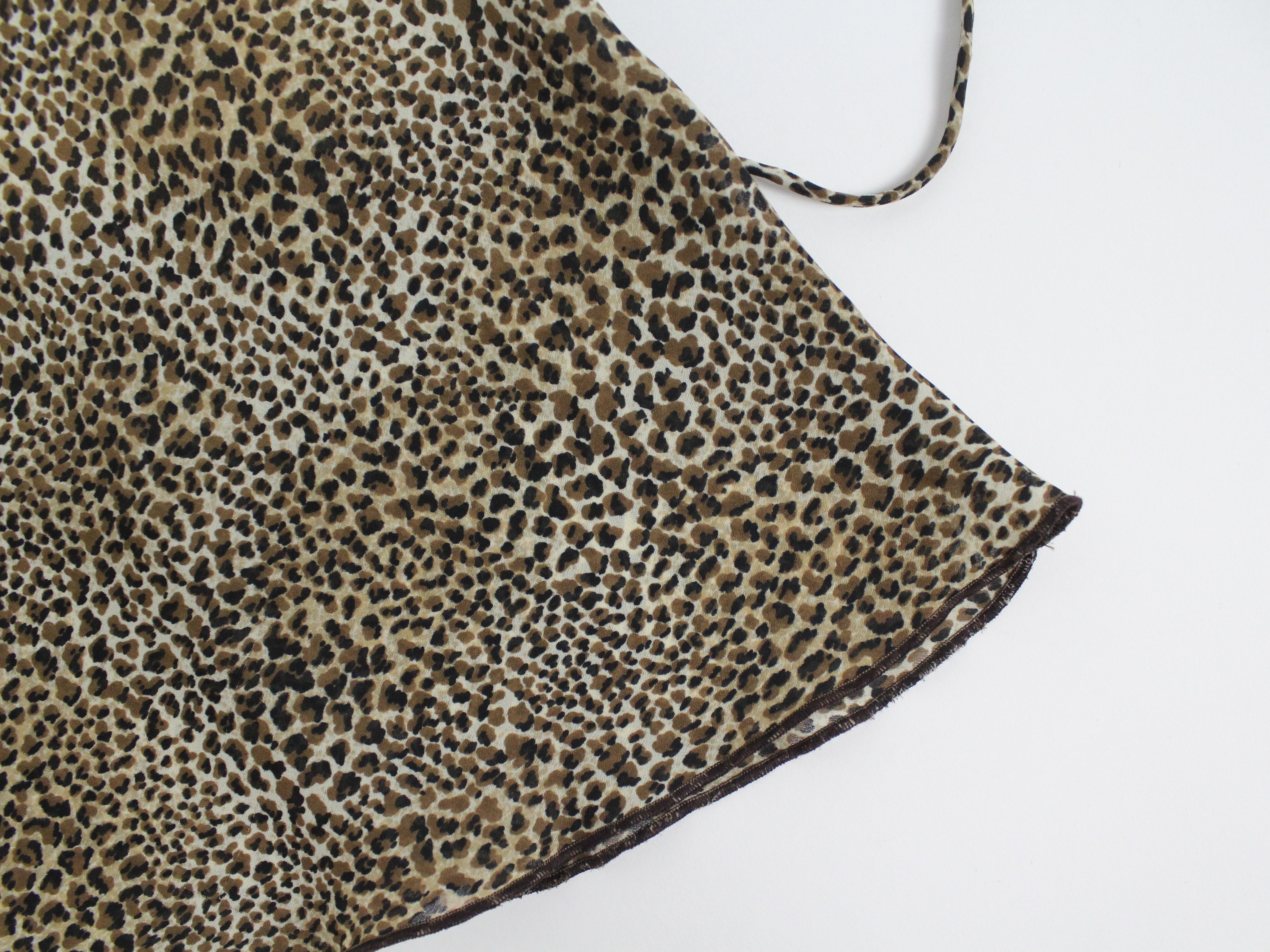 90s Organza Cheetah Cami (XS)