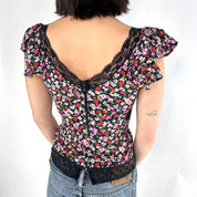 Vintage D&G Floral Top (XS)