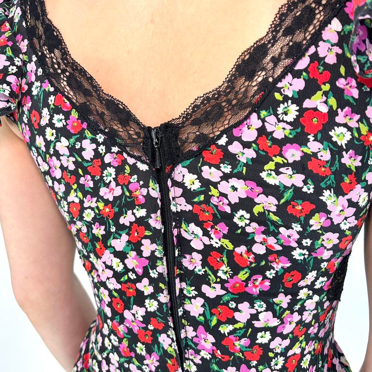Vintage D&G Floral Top (XS)