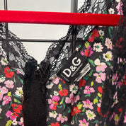 Vintage D&G Floral Top (XS)