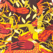 Hayes Ruched Graphic Mini Skirt (S)