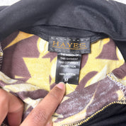 Hayes Ruched Graphic Mini Skirt (S)