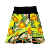 Hayes Ruched Graphic Mini Skirt (S)