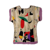 Bold Art Graphic Plisse Top (S-L)