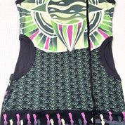 Hayes Graphic Hooded Mini Dress (M)
