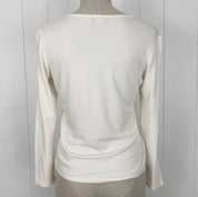 D&G Dolce & Gabbana Too Cool Embellished Long Sleeve Top (S/M)