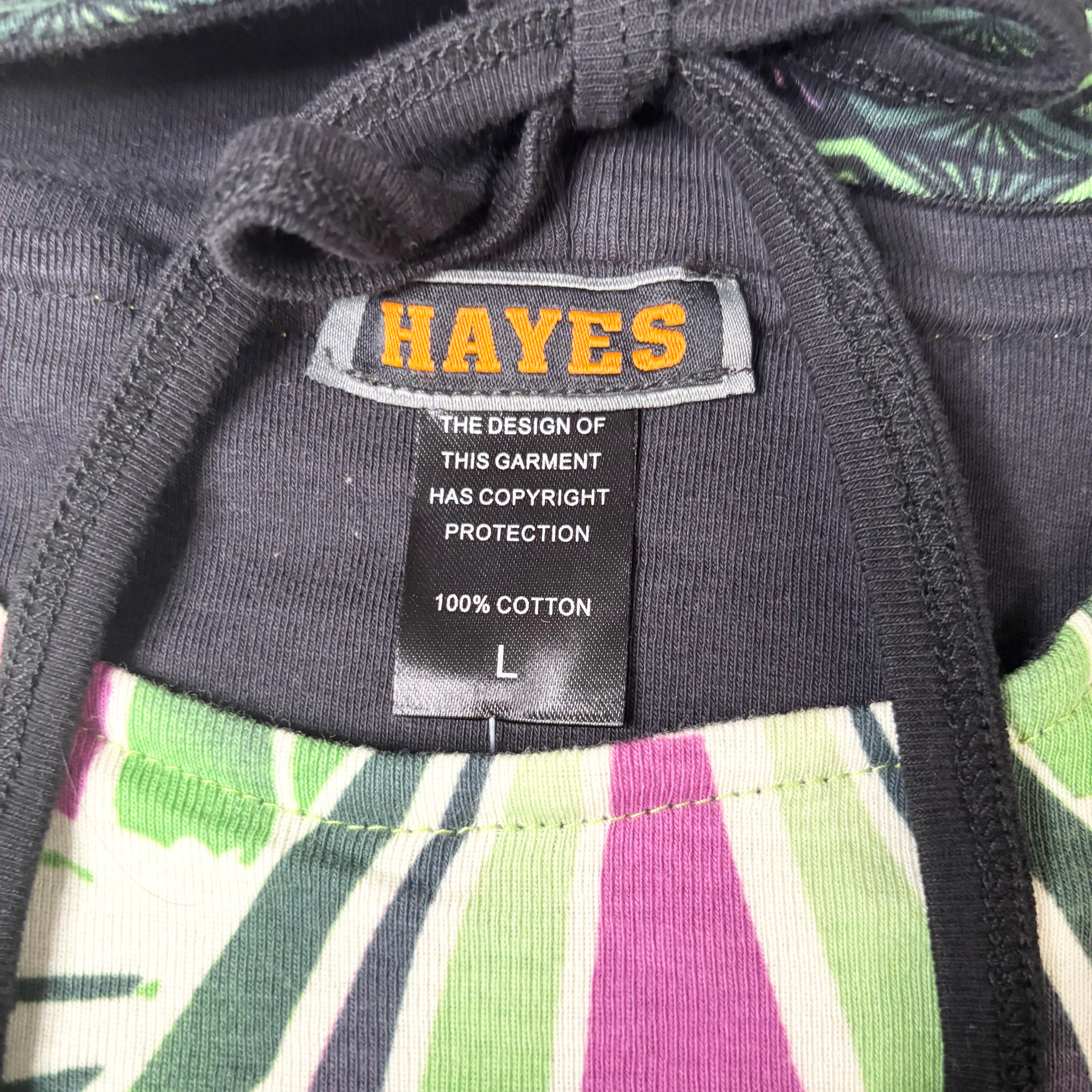 Hayes Graphic Hooded Mini Dress (M)