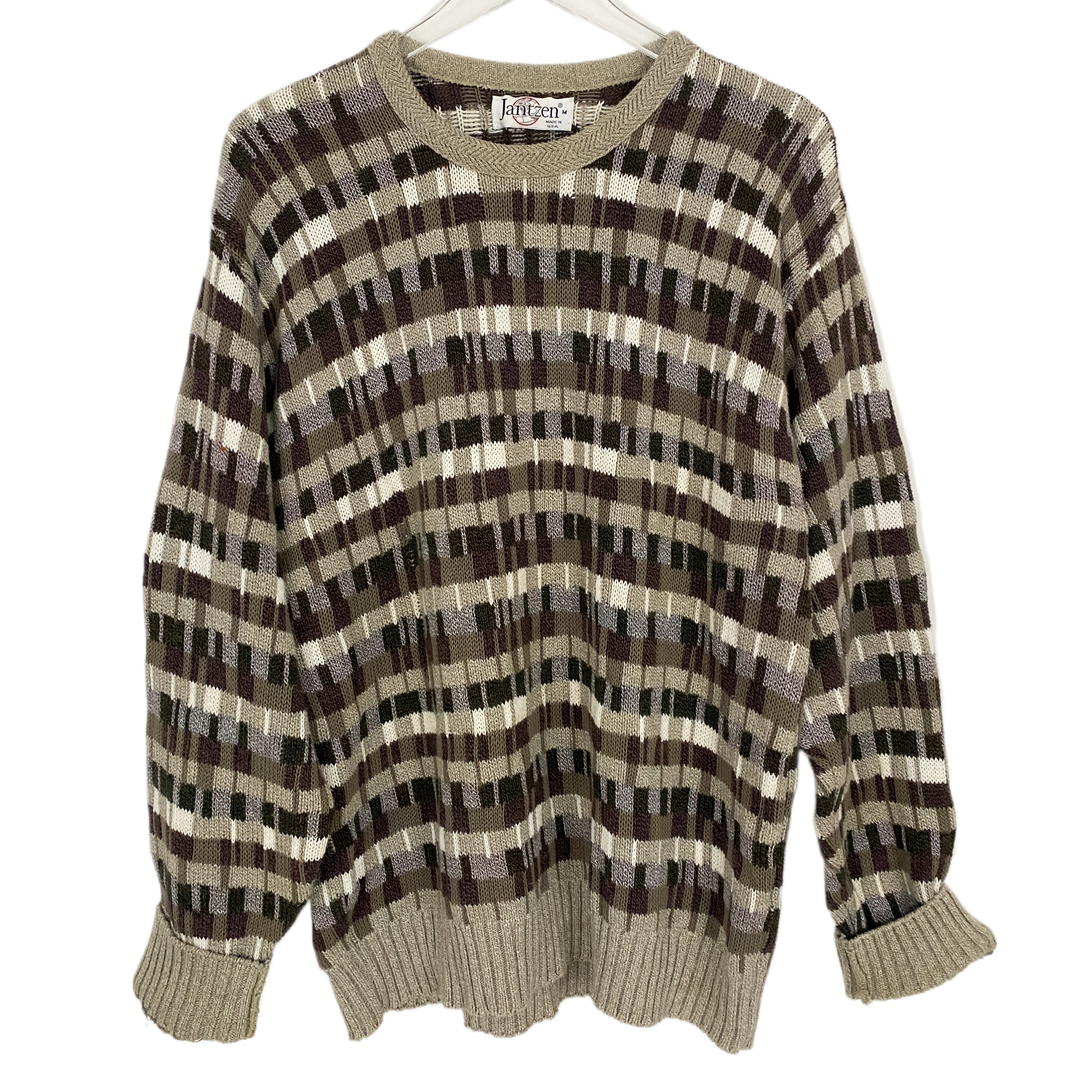Vintage Abstract Sweater (M)