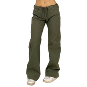 Olive Drawstring Tech Pants (M)