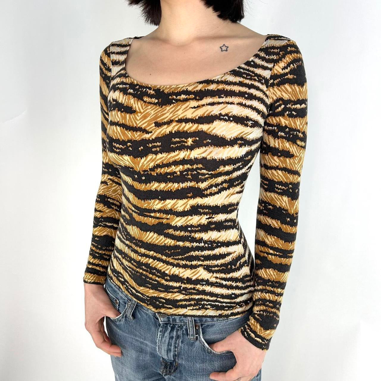 Vintage D&G Tiger Long Sleeve (S/M)