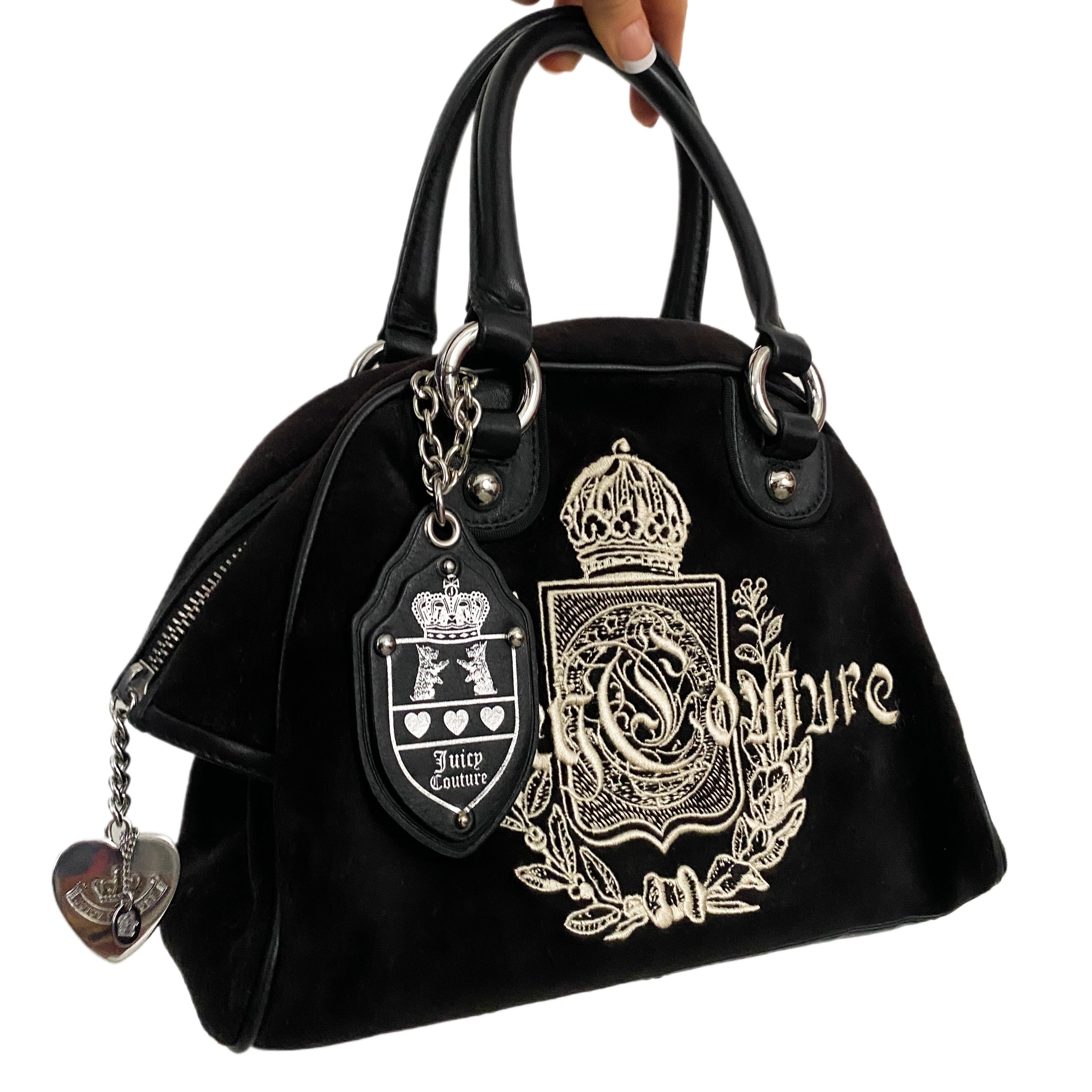 Black Juicy Couture Bowling Bag