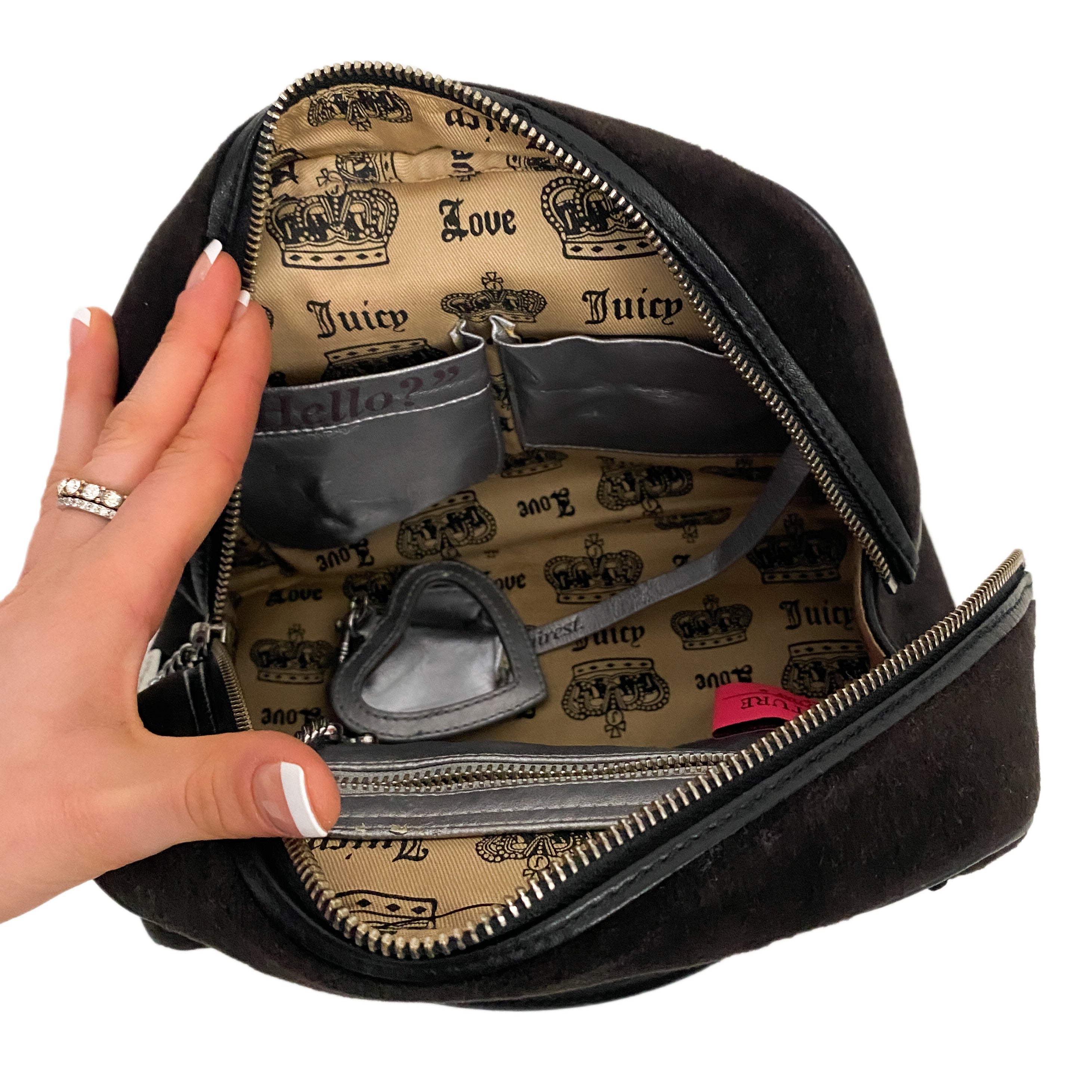 Black Juicy Couture Bowling Bag