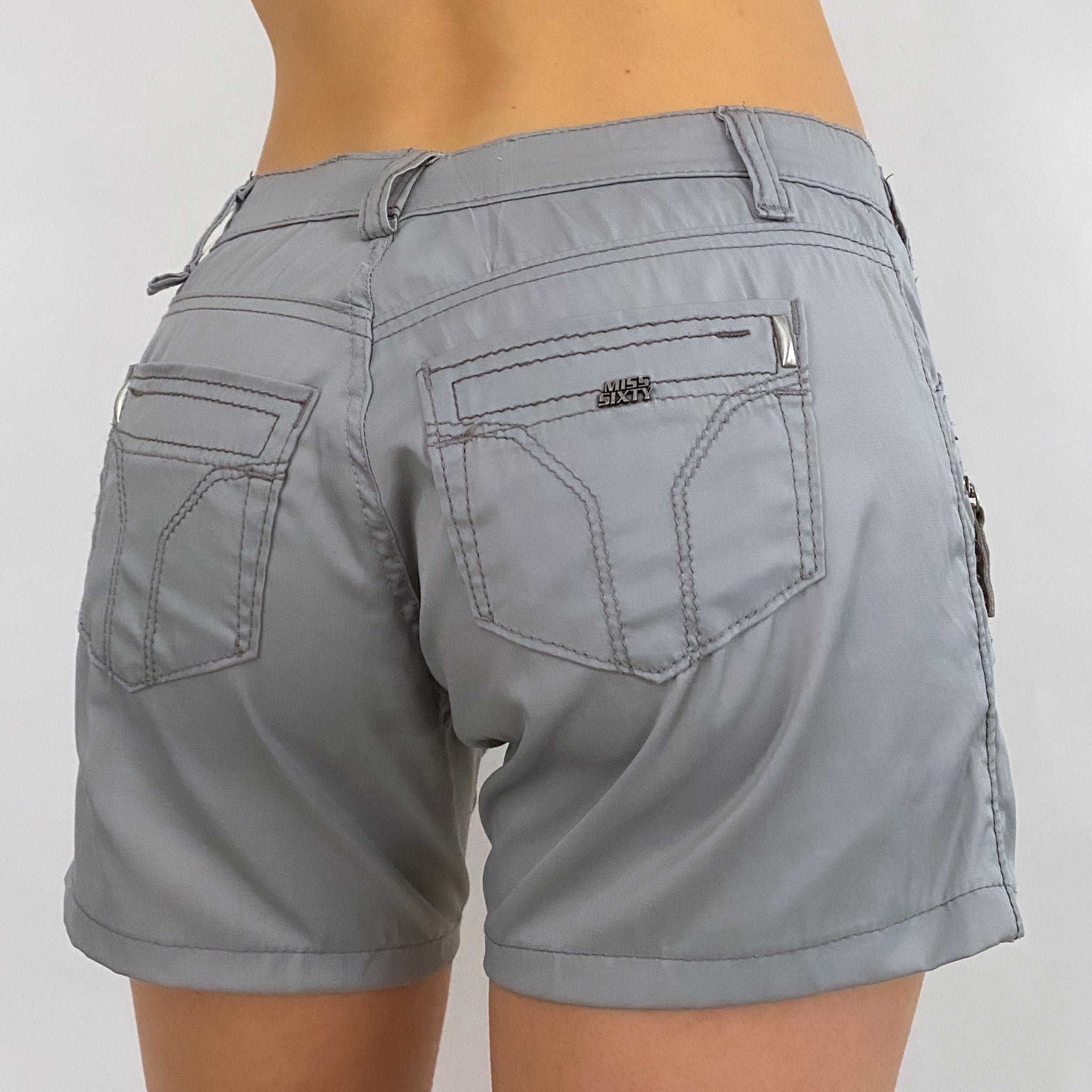 Miss Sixty Silver Shorts - 24