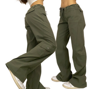 Olive Drawstring Tech Pants (M)