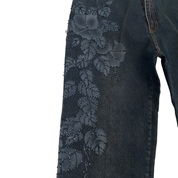 2000s Embellished Fairy Flare Jeans (S)