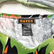 Hayes Graphic Hooded Halter Top (S)