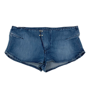 Diesel 2000s Low Waist Denim Micro Shorts (XS/S)