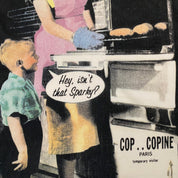 Cop Copine Vintage Kitchen Housewife Graphic Tee (M)