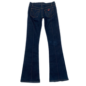 Miss Sixty 2000s Low Rise Seamed Flare Jeans (XS)