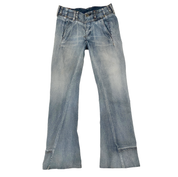 Marithe Francois Girbaud Low Rise Seamed Flare Jeans (XS/S)