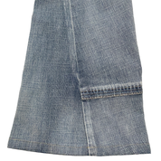 Marithe Francois Girbaud Low Rise Seamed Flare Jeans (XS/S)