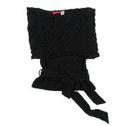 Miss Sixty Black off the Shoulder or Cowl Neck Sweater (XS)