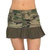 Camo Mini Skirt (XS)