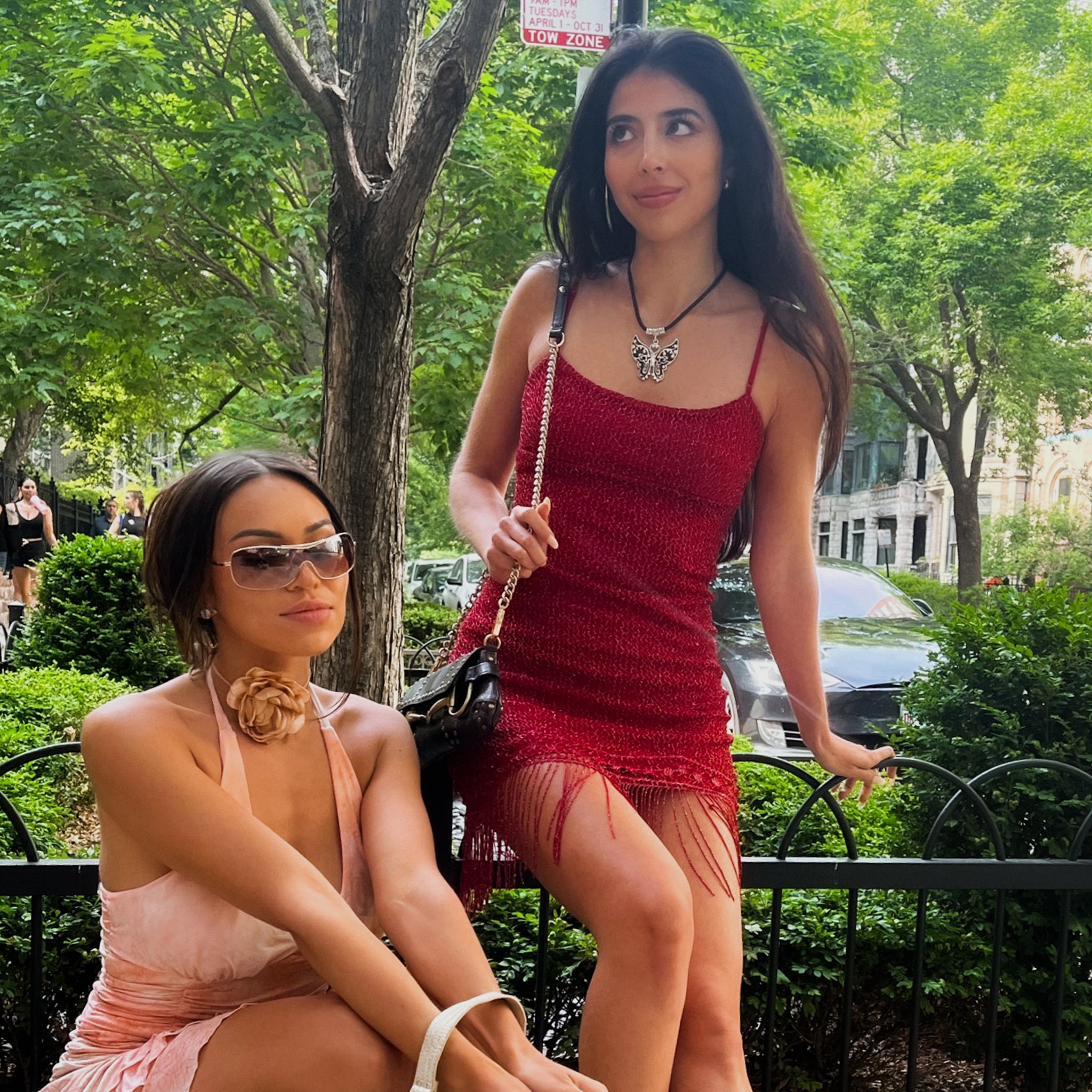 Lolita Fringe Mini Dress - Small