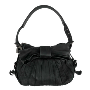Betsey Johnson Black Leather Bag