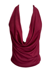 Red Suede Halter (XS-XL)