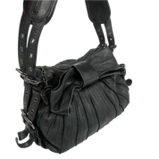 Betsey Johnson Black Leather Bag