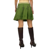 Da-Nang Green Forest Fairy Lace-Up Skirt (XS/S)