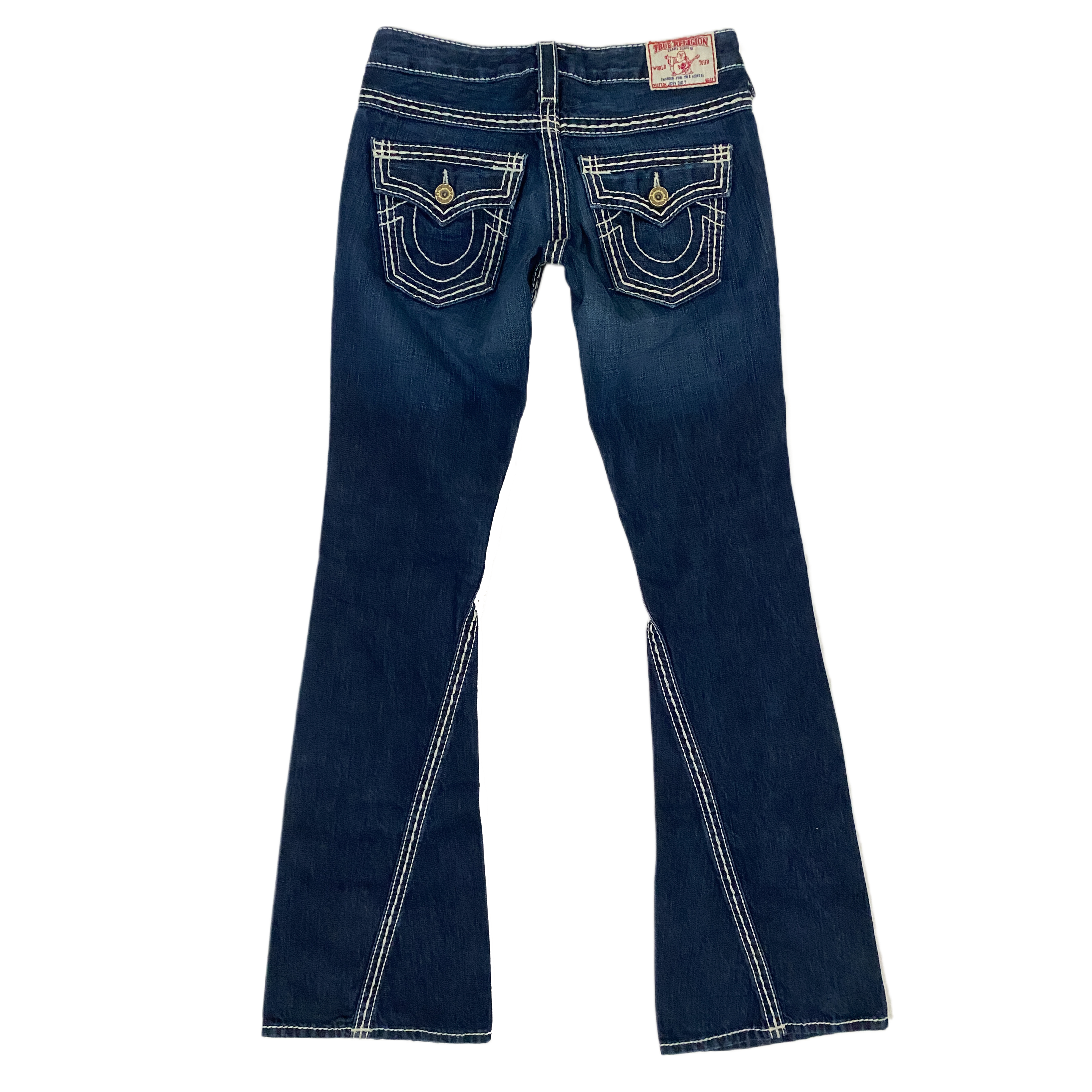 True Religion Low Rise Flares (XS)
