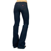 Miss Sixty 2000s Low Rise Seamed Flare Jeans (XS)
