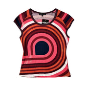 Custo Barcelona Abstract Graphic Baby Tee (S)