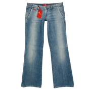 Miss Sixty 2000s Ultra Low Rise Flare Jeans (L)