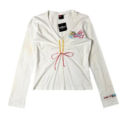 Diesel Ruched Graphic Long Sleeve (S)