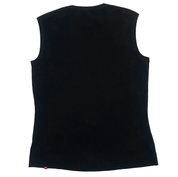 Miss Sixty 2000s Black & Purple Puzzle Piece Graphic Tank Top (L)