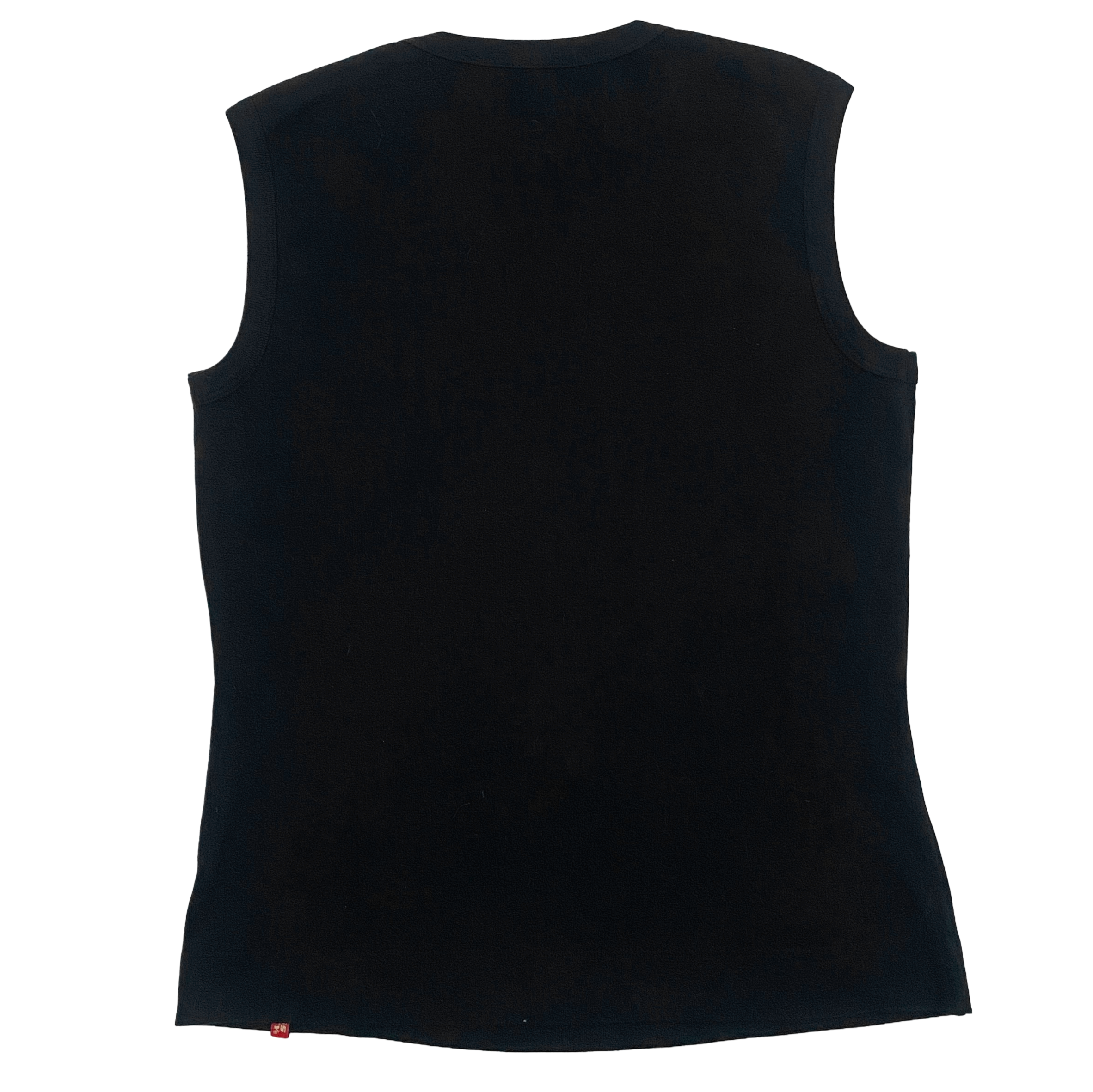 Miss Sixty 2000s Black & Purple Puzzle Piece Graphic Tank Top (L)