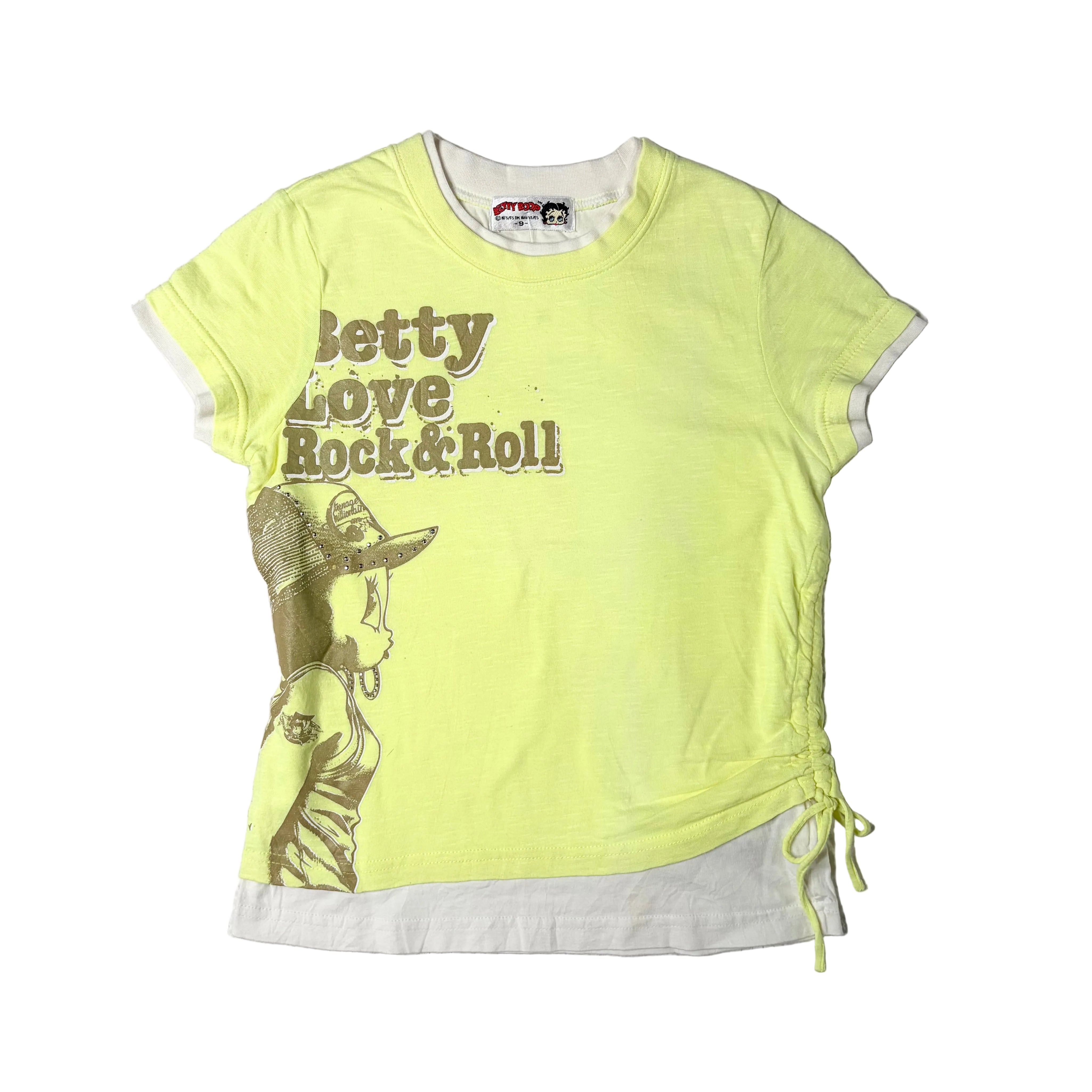 Betty Boop Layered Baby Tee (XS)
