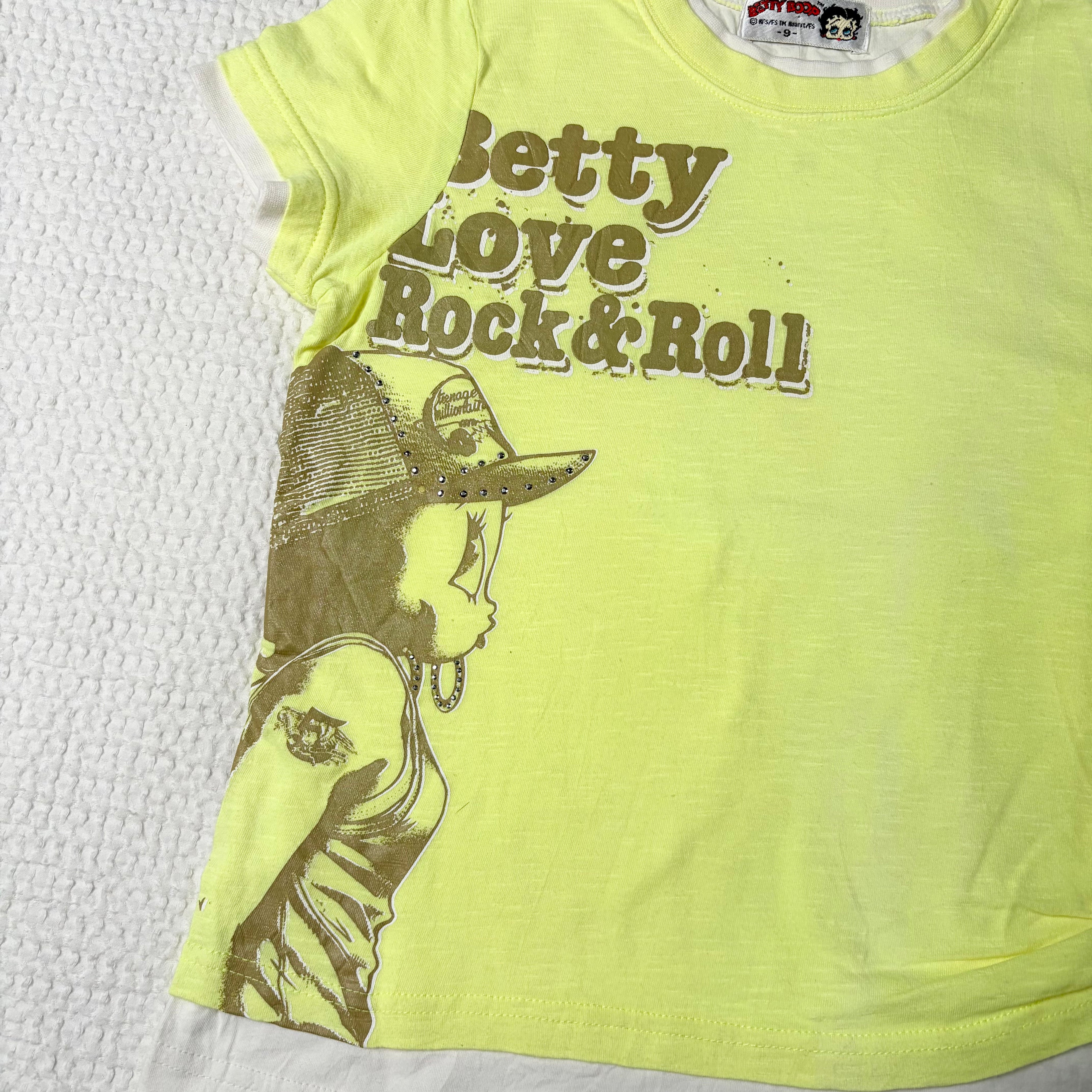 Betty Boop Layered Baby Tee (XS)