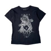 Anna Sui Portrait Graphic Baby Tee (S)