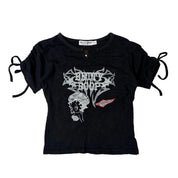 Betty Boop grungy Graphic Tee (M)
