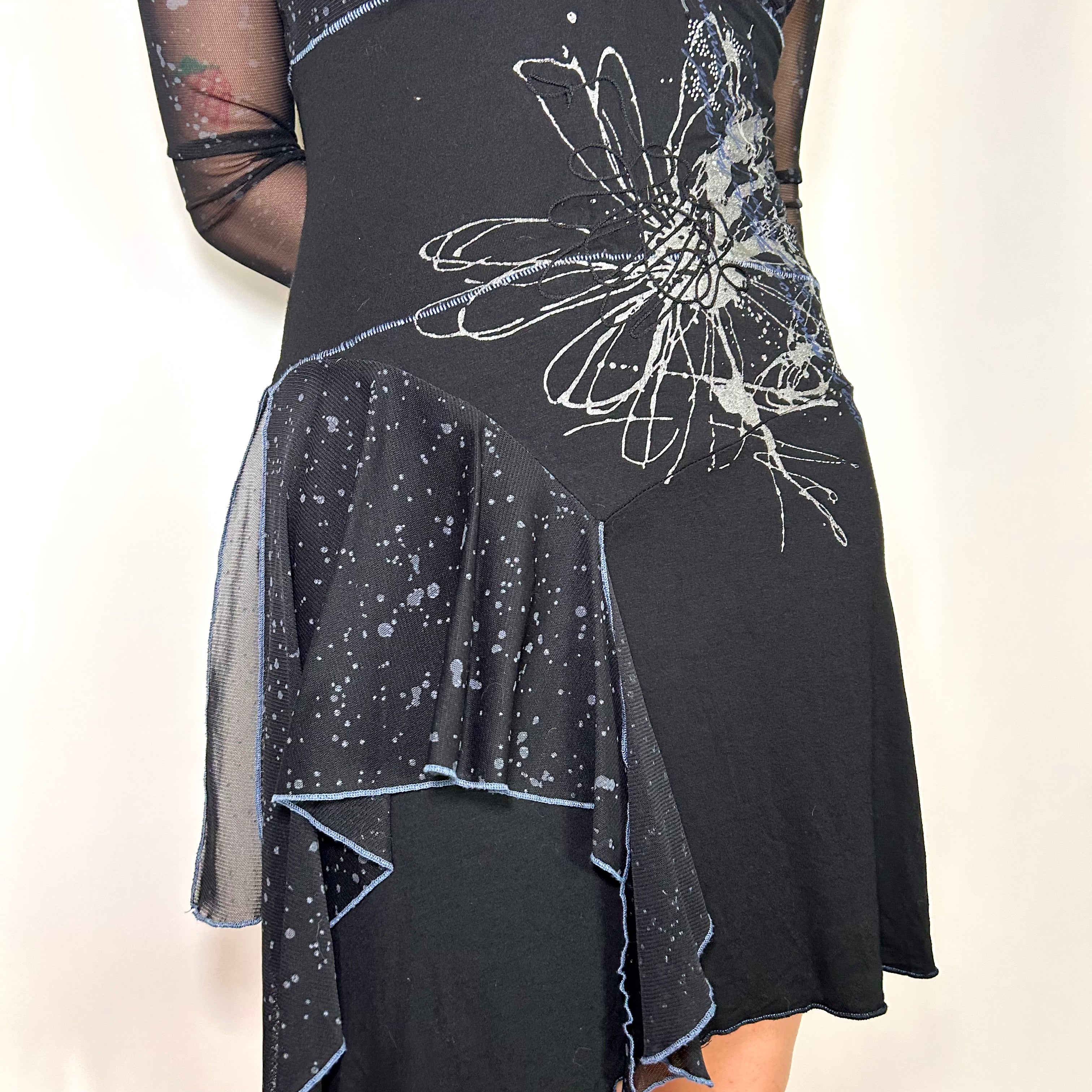 Y2K Euro Subversive Dress (S)