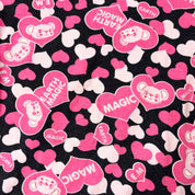 Earth Magic J-Fashion Heart AOP Baby Tee (XS)