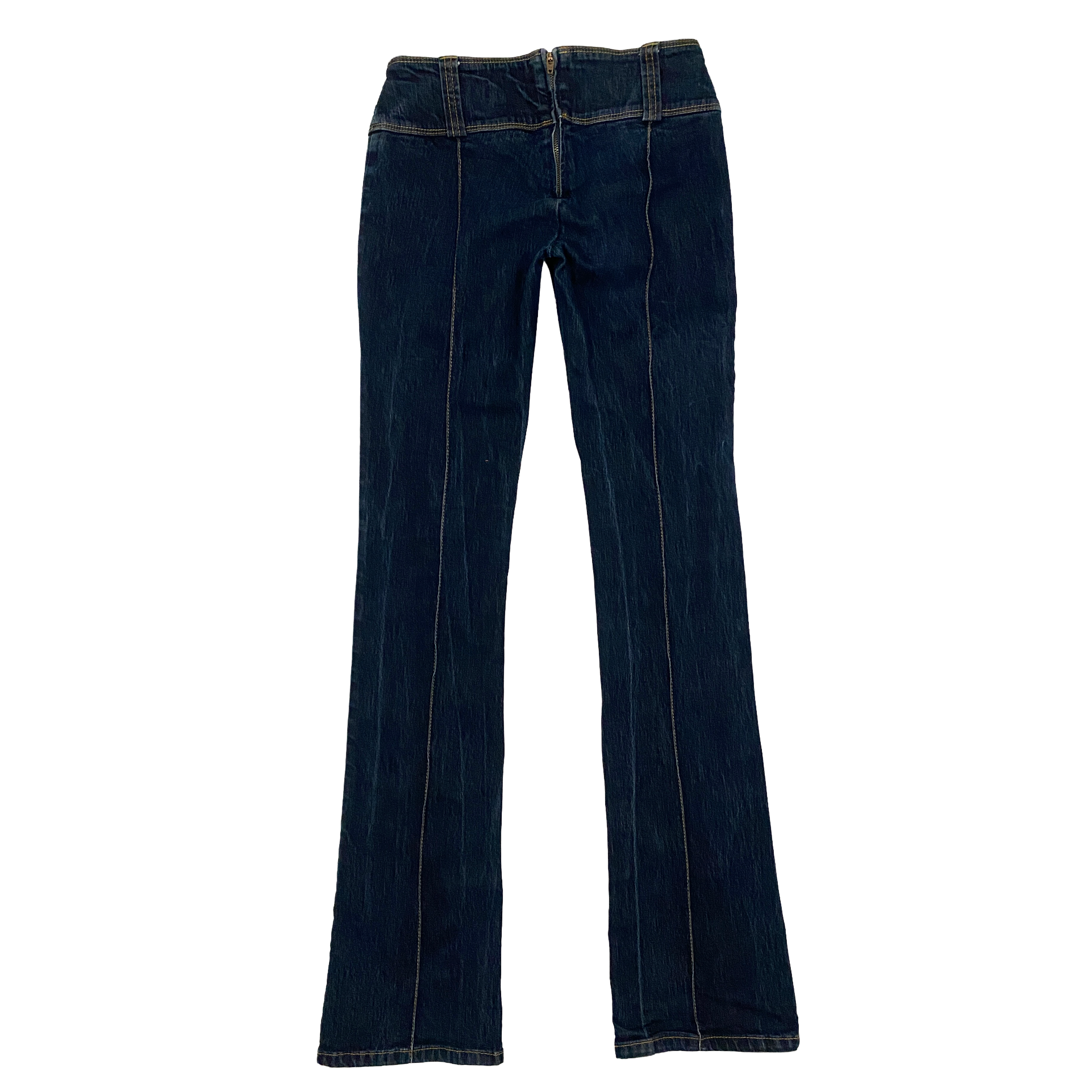 Miss Sixty 2000s Ultra Low Rise Bootcut Jeans (XS)